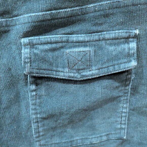 Navy Cotton Corduroy pants - Picture 7 of 9